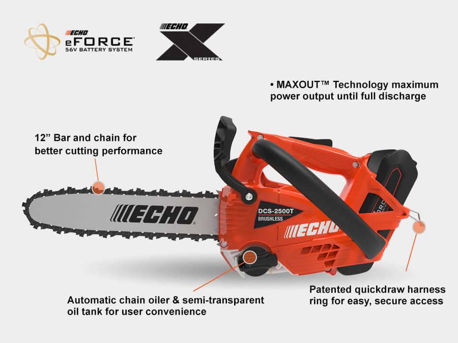 Echo Dcs2500T Battery Chainsaw Mesquite