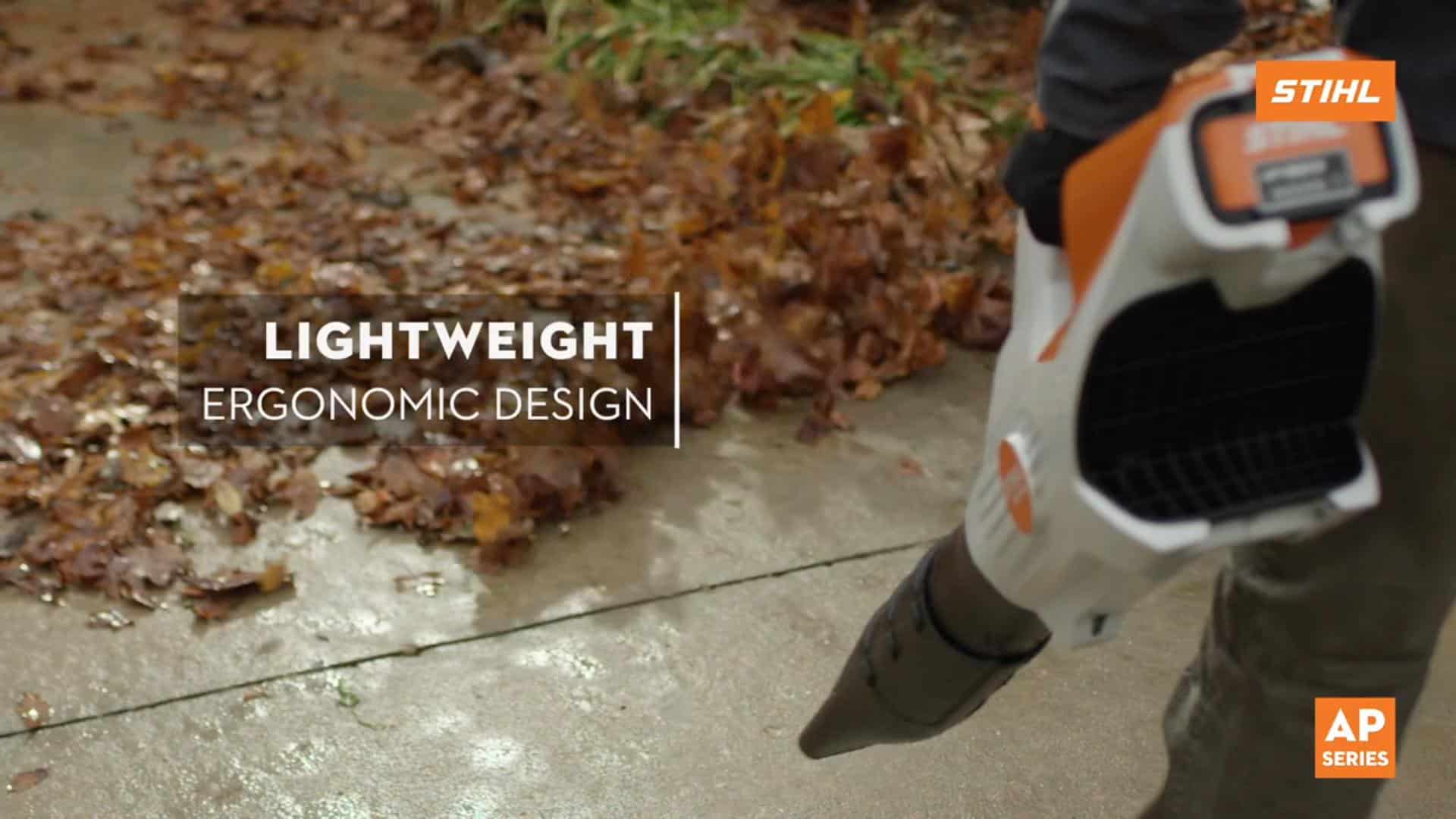 Stihl Bga86 Li-Ion Blower Features Garland